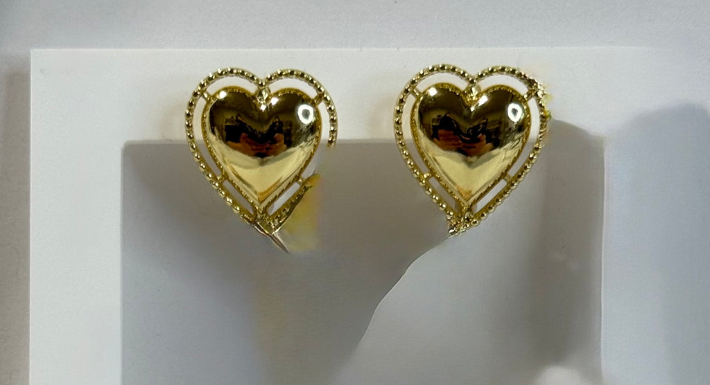 Aretes de corazón
