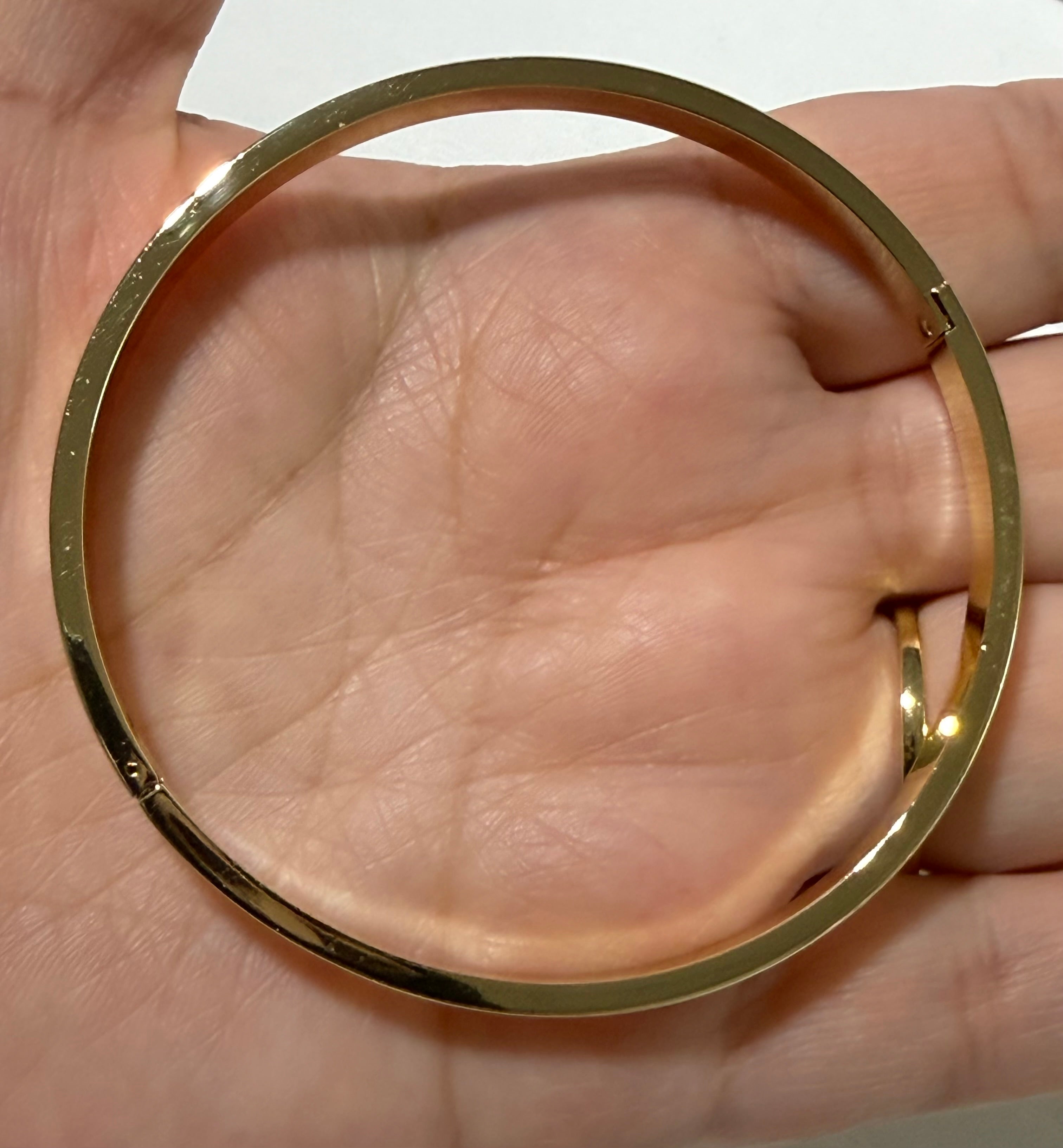Gold plated Cartier imitation bracelet