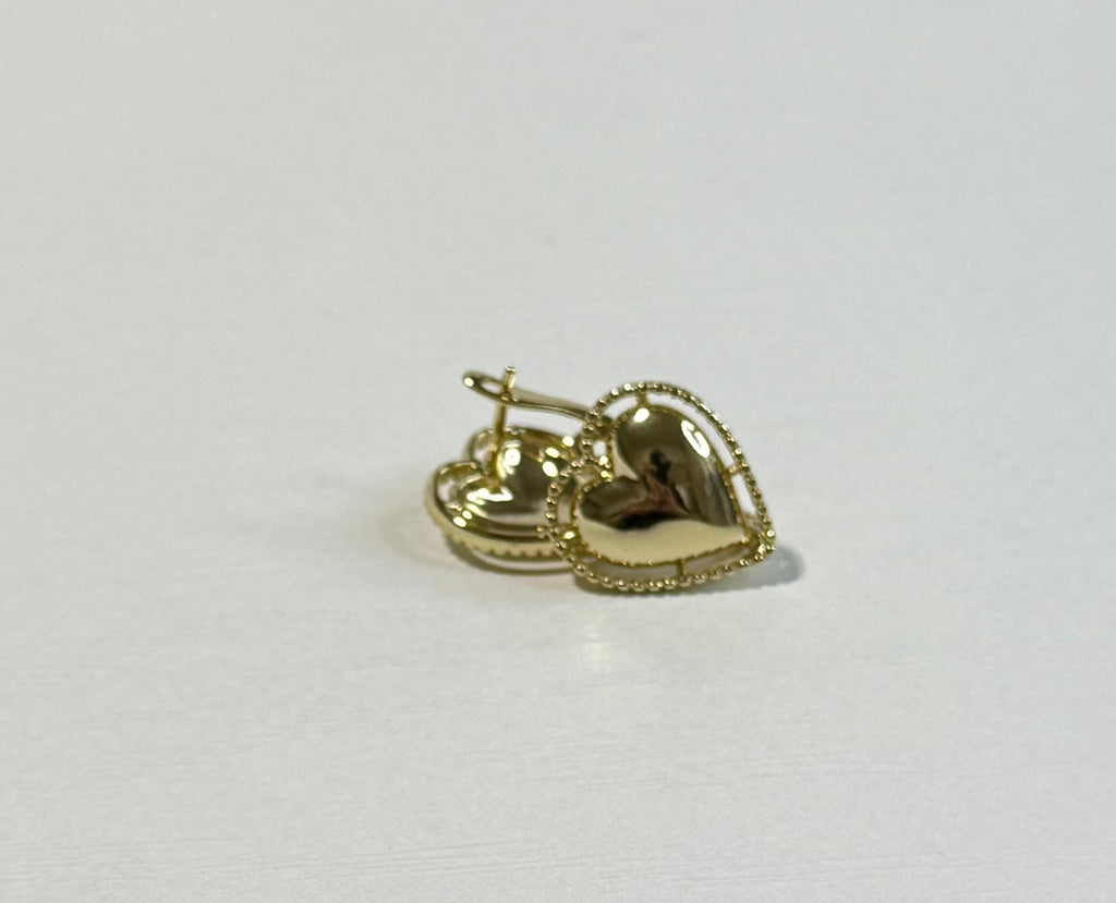 Aretes de corazón