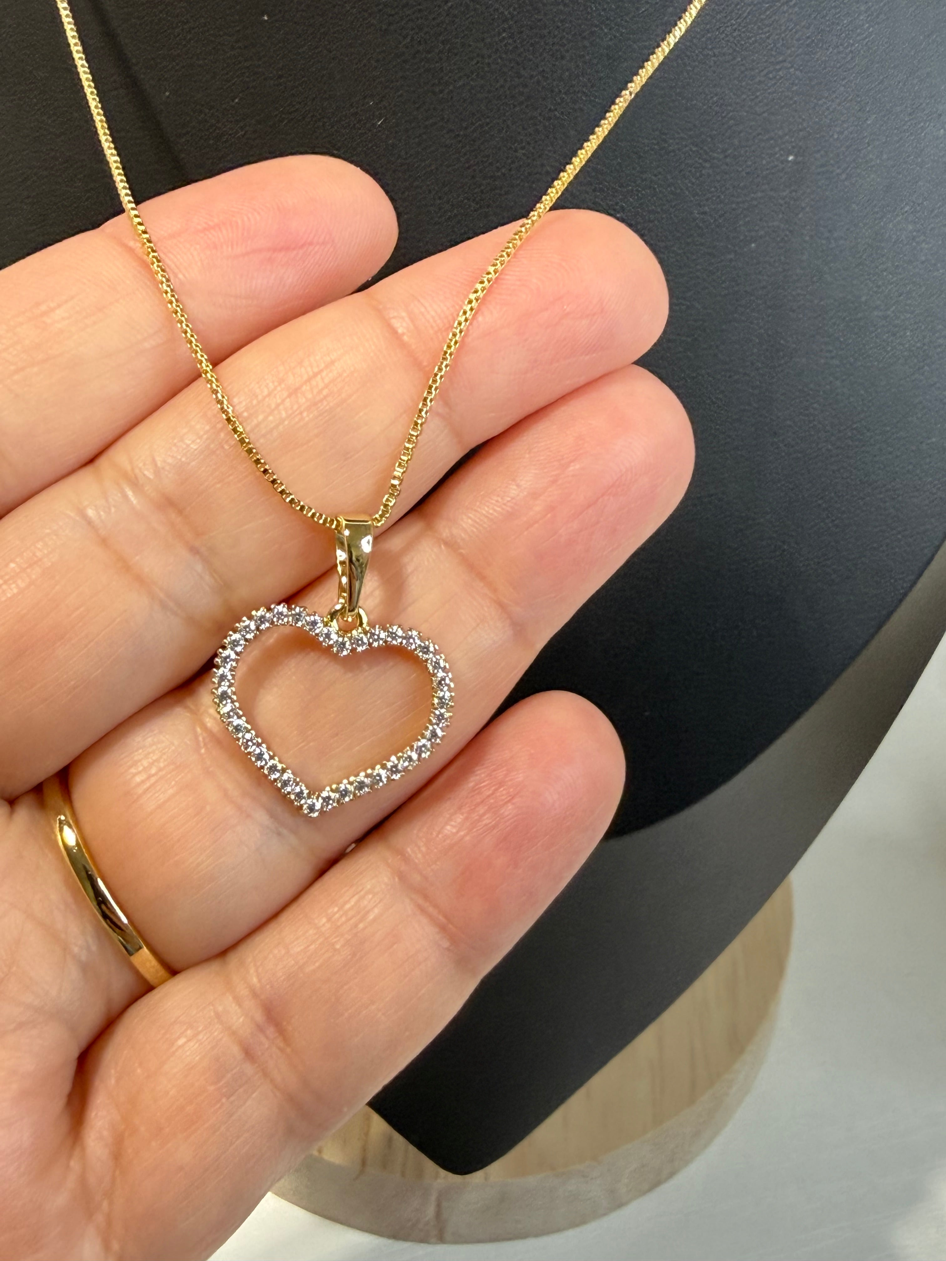 Cadena de corazón