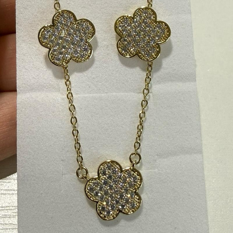 Set de clover-shaped